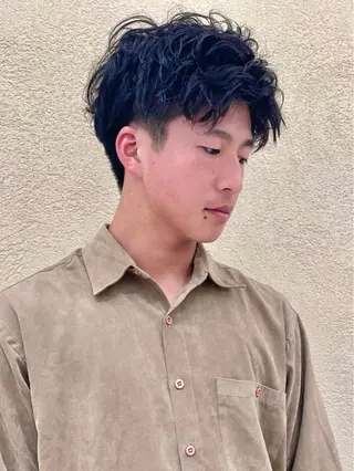 ショート メンズ 塩谷 雪花のヘアスタイル