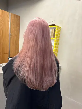 ロング カラー トレンドカラー🥣/ ヘアアレンジ✩.*˚のヘアスタイル