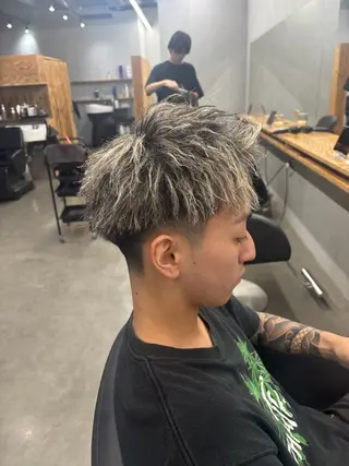 ショート カラー パーマ メンズ メンズ支持率NO.1 マサキのヘアスタイル