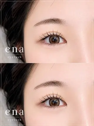 マツエク・マツパ ena 恵比寿のマツエク・マツパデザイン