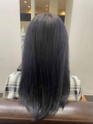 カラー 杉山 梨里華のヘアスタイル