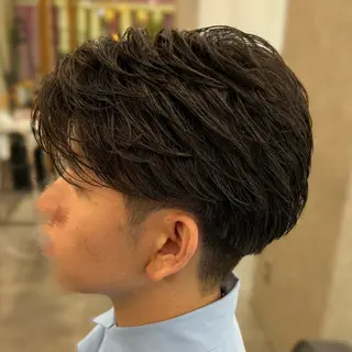 メンズ 楓🍁毛流れ /無造作のヘアスタイル