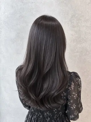 ロング カラー 【𝐀𝐬𝐡大森】 石崎竜祐のヘアスタイル