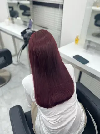 セミロング カラー Zina熊本🫧 Kurehaのヘアスタイル