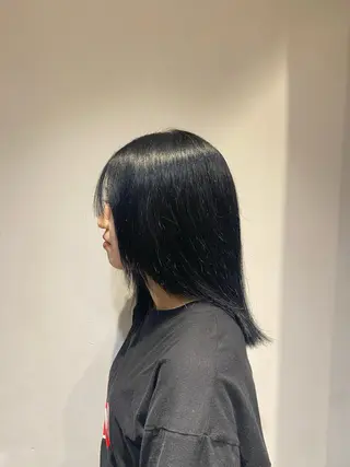 セミロング 透明感カラー/ Ⓜ️めぐみのヘアスタイル