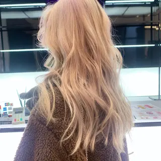 ロング カラー レイヤーカット🪽 カネコミユのヘアスタイル