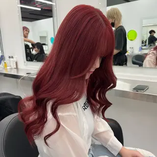 ロング 🍒韓国暖色ヘア NO.1🍒🪽のヘアスタイル