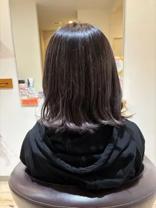 ミディアム カラー 小林 峻也のヘアスタイル