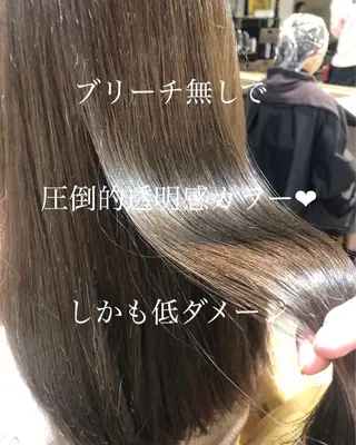 ミディアム カラー 縮毛矯正/ 髪質改善/浅見拓哉のヘアスタイル