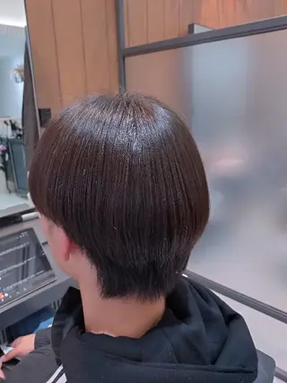 ショート メンズ 青木 大のヘアスタイル