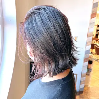 ミディアム NAKAHARA TSUKUSHIのヘアスタイル