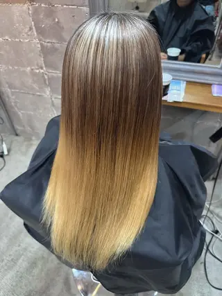 ロング BLUE.🌀/ ｷﾖｶのヘアスタイル