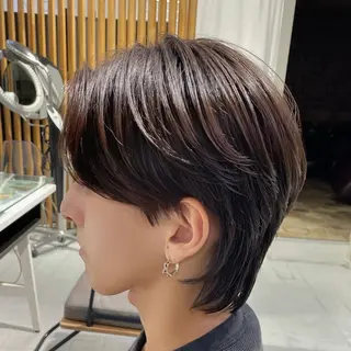 ショート パーマ メンズ メンズカット/ニュア ンスパーマkaitoのヘアスタイル