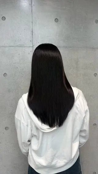 ロング カラー パーマ ヘアアレンジ メンズ 赤み消しカラー /美 髪☘️Reika☘️のヘアスタイル