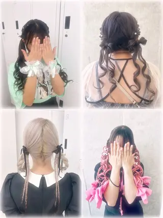 ヘアアレンジ アレンジ/エクステ✨ 推し/横浜🩵かのんのヘアスタイル