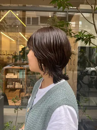 ショート ヘアアレンジ 韓国好き🇰🇷 美容師MIKUのヘアスタイル