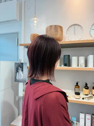 ミディアム カラー  ︎︎ ことのヘアスタイル