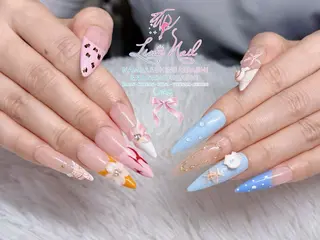 セミロング Linanail Nambaのマツエク・マツパデザイン