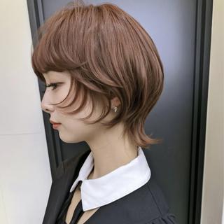 ショート ブリーチ/デザイン ubu🥷🏻のヘアスタイル