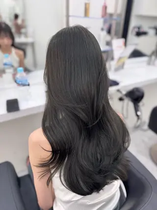ロング カラー 🪽天神/うる艶 /トレンドヘア🪽のヘアスタイル
