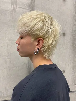 カラー ヘアアレンジ メンズ (メンズ特化)AKI /古本晃大のヘアスタイル