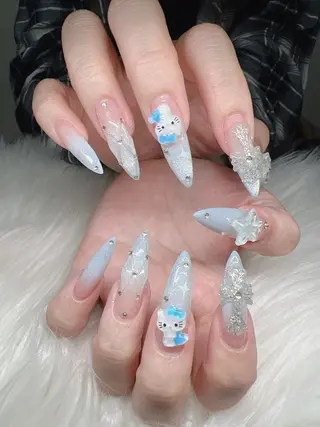ネイル Lee Nails チップ長さだし専門店のネイルデザイン