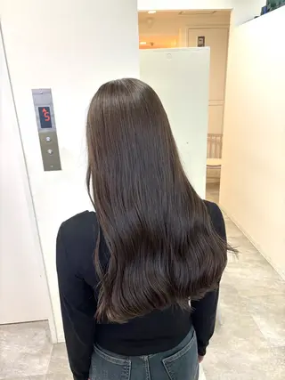 ロング カラー 2ヶ月持つカラー 🍀梅田・増田のヘアスタイル