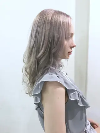 ロング カラー エクステ(レミー毛) NINEのヘアスタイル