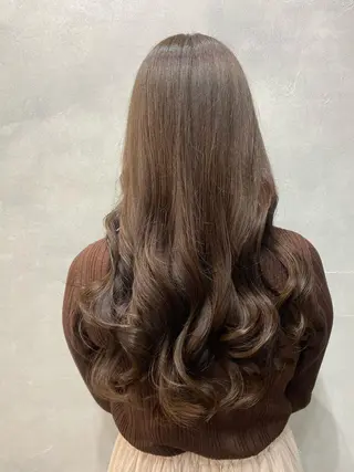 ミディアム カラー ヘアアレンジ FAAM Tsuneのヘアスタイル