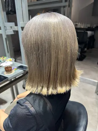 ミディアム カラー 似合う髪型見つけます AYAKAのヘアスタイル