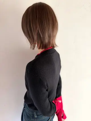 ショート カラー 中島 さなえのヘアスタイル