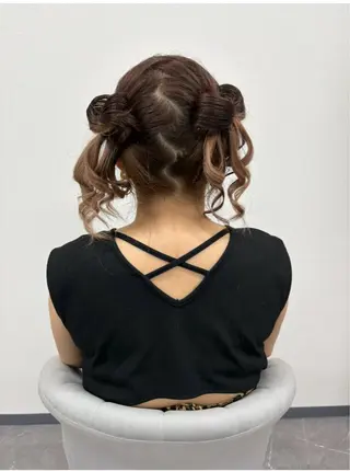 ヘアアレンジ ヘアサロン ミカヅキのヘアスタイル