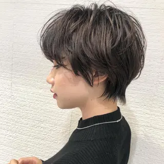 ショート パーマ 似合わせカット/ レイヤーカット/新谷のヘアスタイル