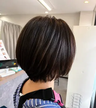 ショート TELA HAIR 店長 塩田のヘアスタイル