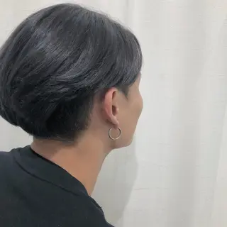カラー メンズ hisano / ハイトーン・透明感のヘアスタイル