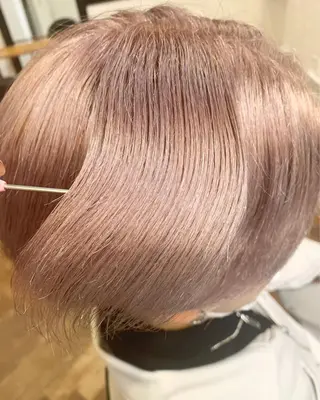 ショート カラー メンズ 🎀暖色カラー🎀 ♡yurika♡のヘアスタイル