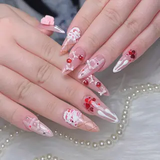 ネイル Sora nail 長さ出し専門店のネイルデザイン
