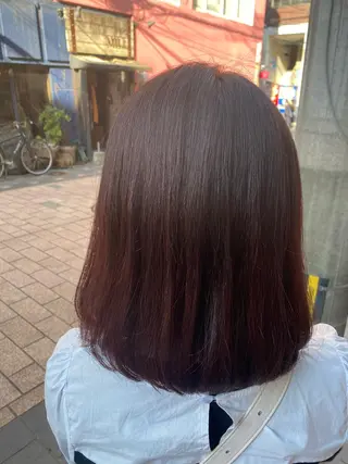 カラー おん眉美容師eMu✄ yuka‪🤍のヘアスタイル
