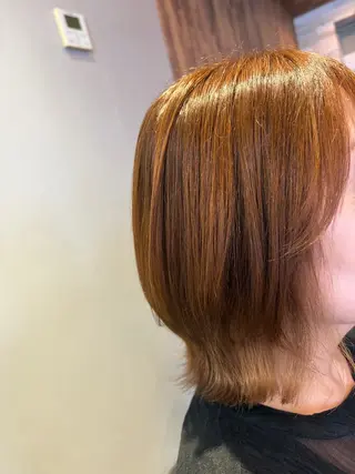 ミディアム カットモデル RURUのヘアスタイル