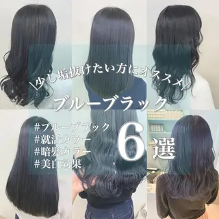 ミディアム カラー ヘアアレンジ ayaka 🍨のマツエク・マツパデザイン