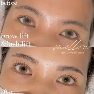マツエク・マツパ アイブロウ mellow eyelashのマツエク・マツパデザイン