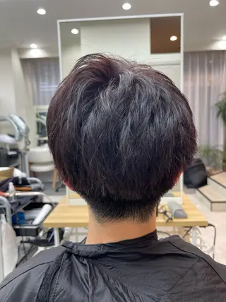 ショート 透明感カラー⭐️ Takumaのヘアスタイル