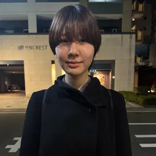 ショート カラー しずく/Lilu/ 博多美容室のヘアスタイル