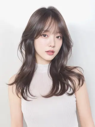 ロング Day& Nightのヘアスタイル