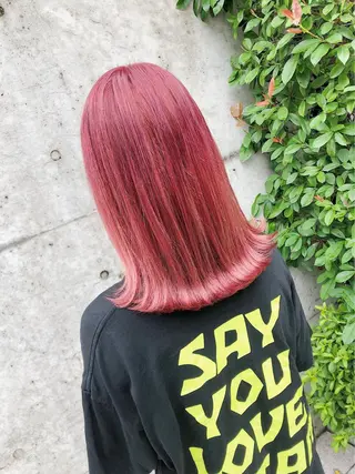 セミロング カラー ヘアアレンジ メンズスタイル ly本厚木のヘアスタイル
