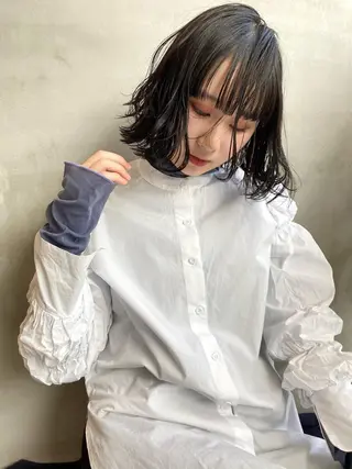 ショート カラー ヘアアレンジ ネイル マツエク・マツパ 夜23時まで予約🉑 reverieあきらのヘアスタイル