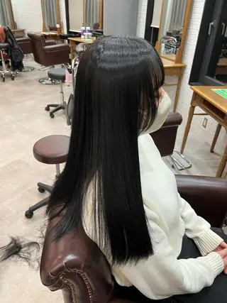 ロング 髪質改善ストレート Kantaのヘアスタイル