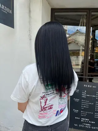 ロング カラー 韓国好き🇰🇷 美容師MIKUのヘアスタイル