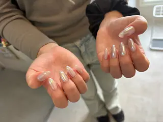 ネイル Mai :矢場町 ニュアンス🌿アートのネイルデザイン