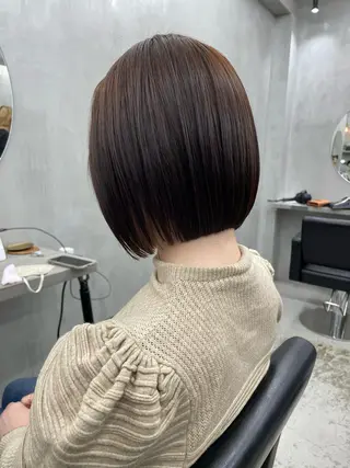 ショート 👑ボブはお任せ ミヤノ👑のヘアスタイル
